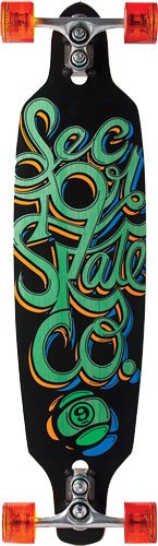 Sector 9 Fraction Complete Skateboard, Green, 9.0-Inch x 36.0-Inch