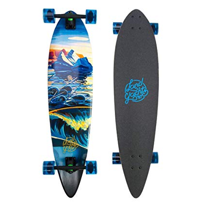 Landyachtz - Bamboo Totem Longboard Complete 2016, Narwhal, 41