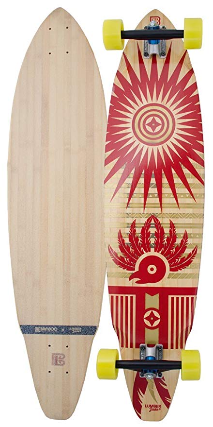 Bamboo Skateboards Square Tail Quetzal
