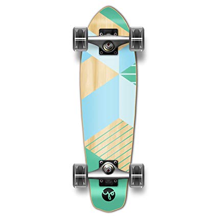 Yocaher Geometric Series Complete and Decks Skateboards available in all sizes, Mini Cruiser and Micro cruiser shapes