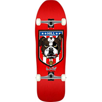 Powell-Peralta Skateboard Re-Issue FRANKIE HILL BULLDOG Red Assembled
