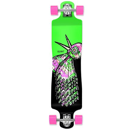 Yocaher The Bird Series: GREEN Longboard Complete Skateboard - available in All shapes