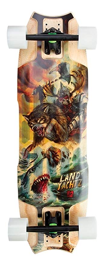 Landyachtz - Mini Wolf Shark HT Longboard Complete 2016, Hollow Tech, 32.5