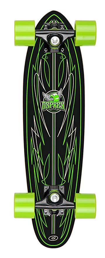 Osprey Pin Stripe Mini Cruiser Skateboard