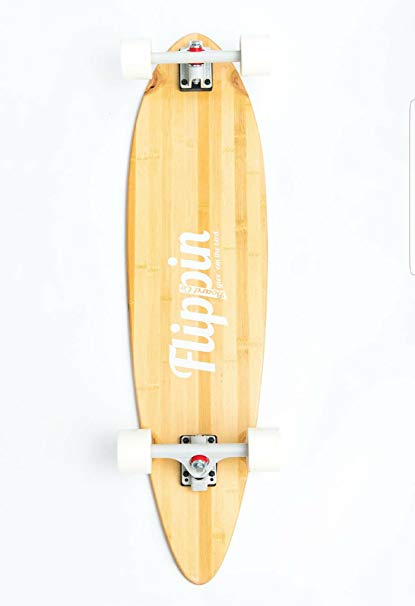 Flippin Board Co Plain Bird Classic Pintail Longboard Skateboard